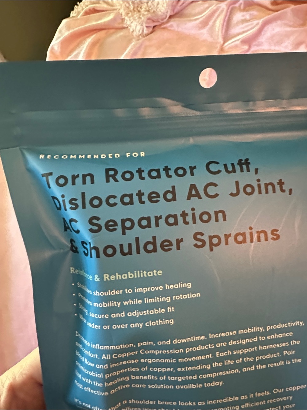 Copper Compression Shoulder Brace - Picture 3 of 6